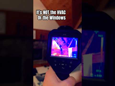 Using Infrared Camera & Blower Door to Find the Cause of Home Comfort Problems