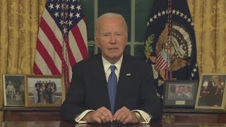 President Joe Biden holds farewell address to the nation