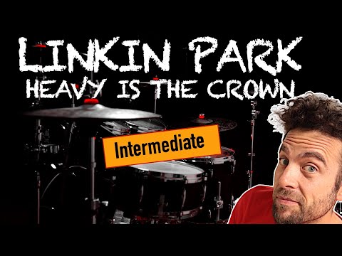 Linkin Park - Heavy Is The Crown - Drum cover (with scrolling drum score)