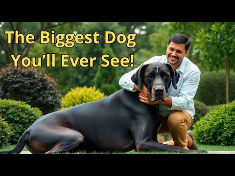 Meet the Tallest Dog in the World - The Great Dane Giant