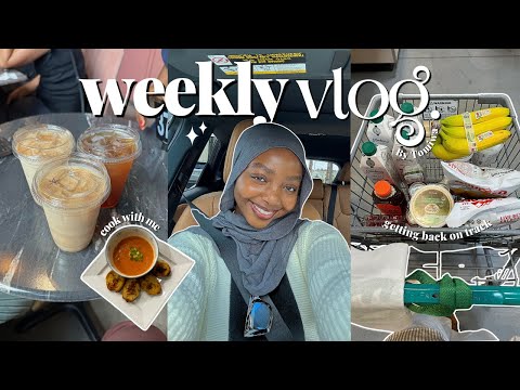 building routine, cook with me + i'm... lonely? 😕 | weekly vlog