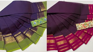 Chettinad cotton sarees|cotton saree collection|Pure cotton sarees|handloom sarees #chettinadsarees