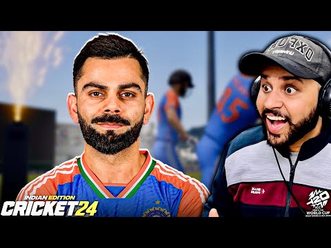 CAN INDIA WIN T20 World Cup 🏆 as Virat Kohli❓Cricket 24