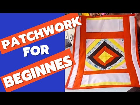 Sewing Projects for Beginnes | Patchwork Doormat for Beginners #patchwork #sewingprojects