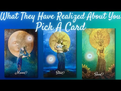 What They Have Realized About You 💛 PICK A CARD