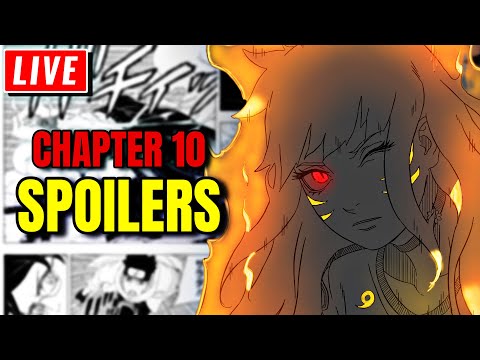 Boruto Two Blue Vortex Chapter 10 Spoilers LIVE! SARADA VS HIDARI! HIMAWARI NEW Kyuubi Mode REVEALED