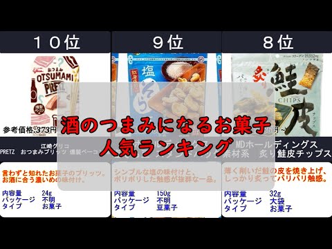 2024年【酒のつまみになるお菓子】人気ランキングTOP10