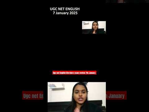 Ugc Net English Literature Exam Review|#ugcnetenglishliterature #netenglish #ugcnet