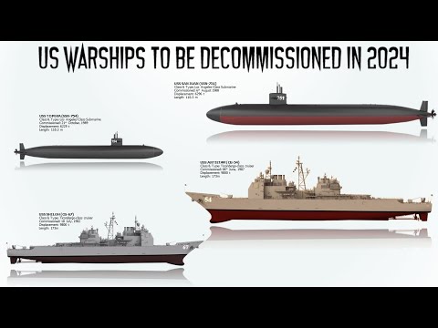 The 7 Heaviest US Warships that will be Decommission this year in 2024