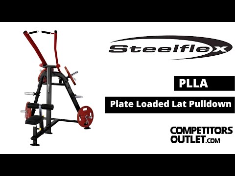 Steelflex Plate Loaded Lat Pulldown PLLA