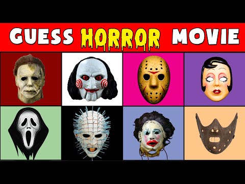 Guess the HORROR MOVIE by Mask |  Valak, GhostFace, Pennywise, M3GAN, Michael Myers