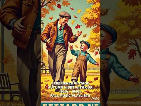 1940s Vintage Autumn Music Playlist | Fall Ambience