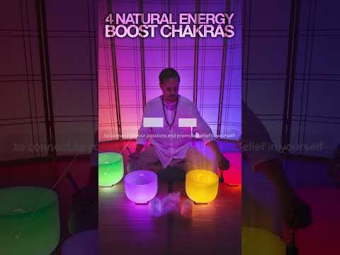 4 Chakras for A Natural Energy Boost | Sound Bath