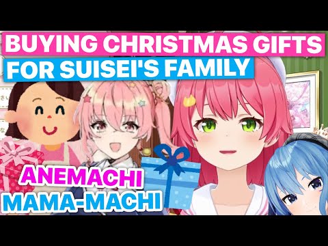 Miko Buys Christmas Gifts For Anemachi & Suisei's Mom Too (Sakura Miko / Hololive) [Eng Subs]