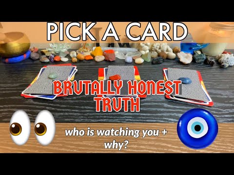 who is watching you + why? 👀🔮🧿 PICK A CARD psychic tarot reading