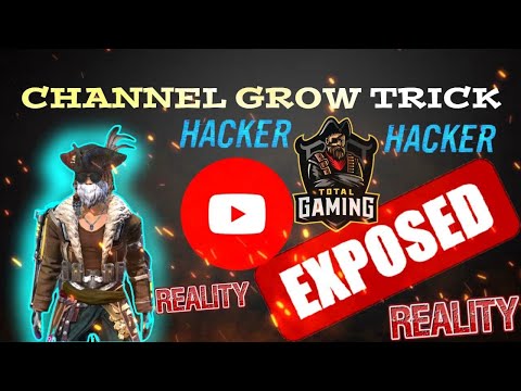 Total Gaming Exposed | using hacks to grow his channel | ajjubhai trick to grow his channel