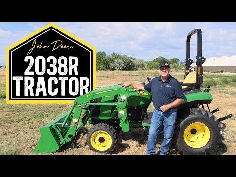 John Deere 2038R Tractor Overview - Turbocharged Power!