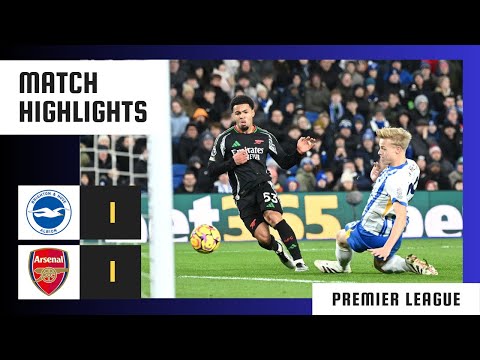 Brighton - Arsenal | 1:1 | Highlights | Premier League 2024-25 | Brighton Arsenal