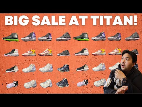 Sneaker Shopping! Big Sale at Titan (Jordans, Lebrons, Etc.)!