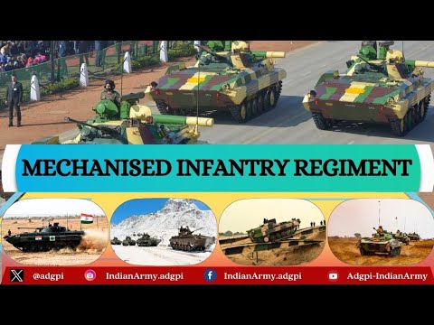 The Mechanised Infantry Regiment #IndianArmy