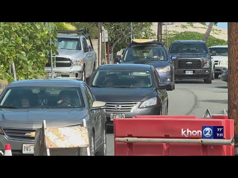 Lanikai parking restrictions in place until mid-March