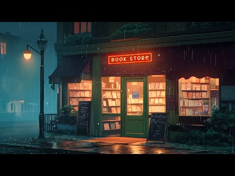 Rainy Night Outside the City 🌃 Rainy lofi hip hop mix ~ Beats to chill, sleep, study to