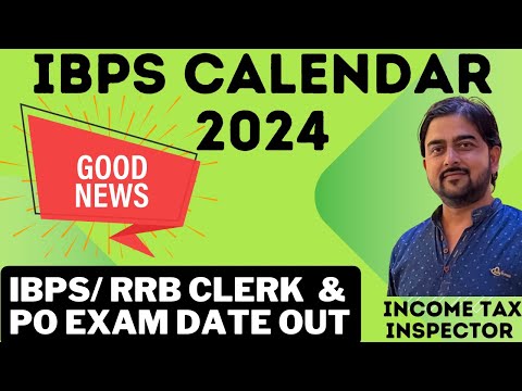 IBPS Exam 2024| IBPS Calendar 2024-25 Out | #ibps #rrb