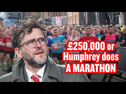 Humphrey Ker Runs for The Wrexham Miners Project