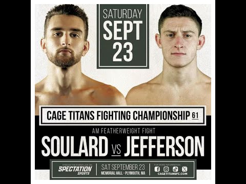 Travis Soulard "Sweeps" (1-0 Am MMA) Talks Cage Titans 61 Matchup on September 23rd