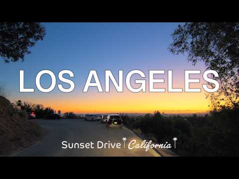 Driving Hollywood to Downtown LA: Iconic Landmarks and Sunset Views