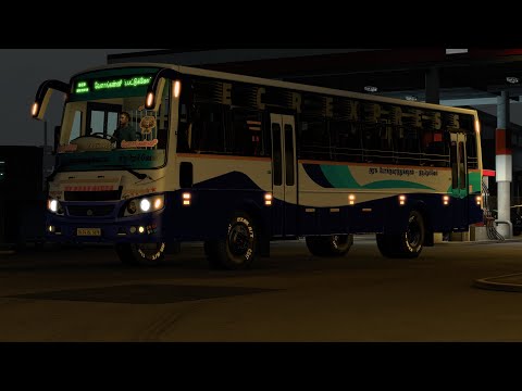 Velankanni Bus Driving | ECR Express Bus Driving