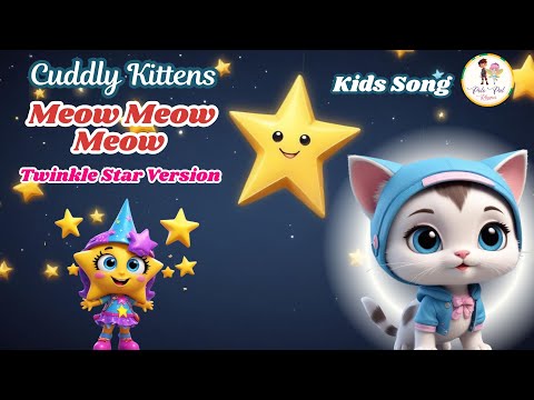 Cuddly Kittens Meow Meow Meow | Twinkle Star Version | Polo Pal Rhymes #kidssongs #kidsmusic