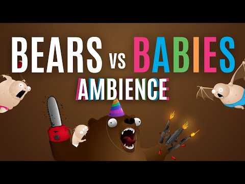 Bears vs Babies Ambience | Quirky Background Music with Sound Effects and Weird Game Scenes