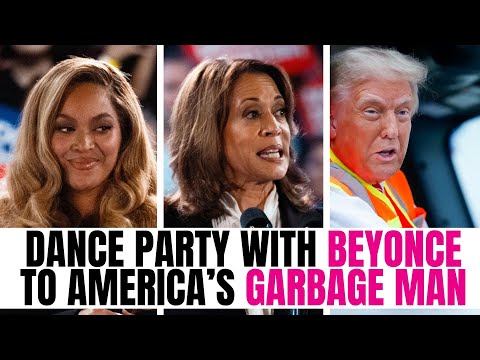 Who's Winning the GARBAGE WARS? Dance Party with Beyonce to America's Garbage Man | Trump vs. Kamala