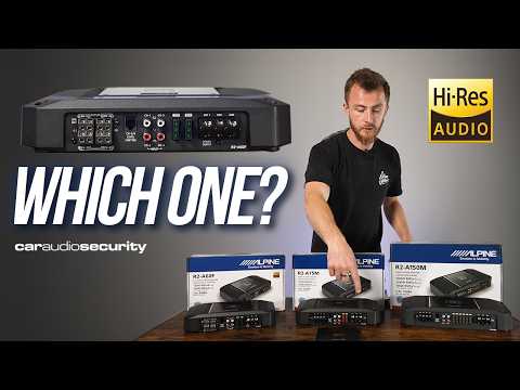 Alpine R2 Series Car Amplifiers Unveiled | Car Audio & Security