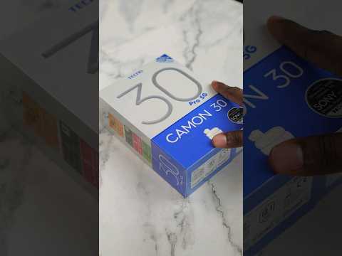 Tecno Camon 30 Pro 5G Unboxing ASMR