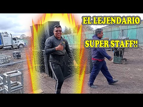 ASI ES LA FUERZA DEL STAFF DE SONIDO