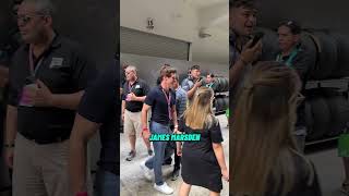 Celebrity sightings at F1 Miami Grand Prix! 🏎