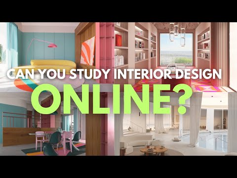 Can You Study Interior Design ONLINE? | Interior Design Online Program Review