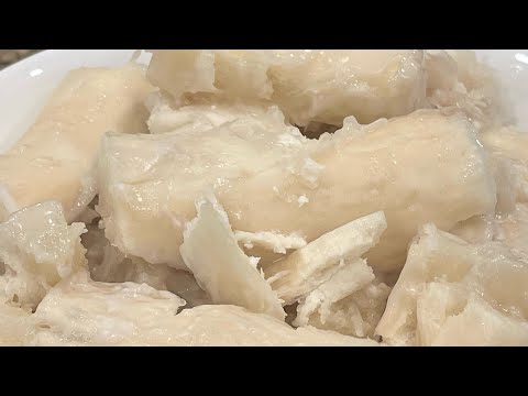 LET’S COOK, CASSAVA IN COCONUT MILK(KAMOTENG KAHOY SA GATA)