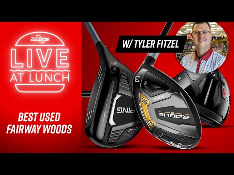 Testing the Best USED Golf Fairway Woods | LIVE at Lunch