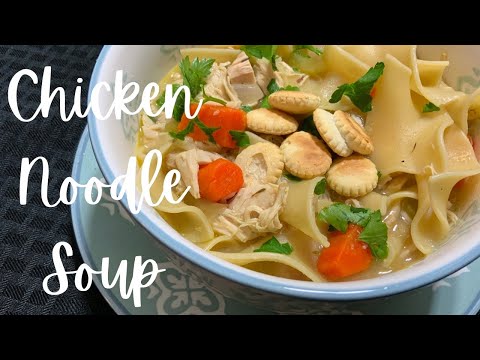 Hearty Chicken Noodle Soup | How to Make Homemade Chicken Noodle Soup | Soup Recipe