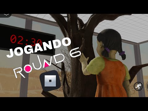 JOGANDO ROUND 6 NO ROBLOX PRIMEIRA VEZ PASSEI EM TODOS OS JOGOS !! 🤡