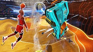 MODDED ROCKET LEAGUE BASKETBALL IS HILARIOUS!