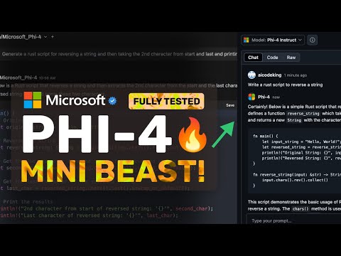 Microsoft Phi-4 (14B) : This Opensource LLM is a MINI BEAST! The Best 14B Model YET! (Beats Qwen!)