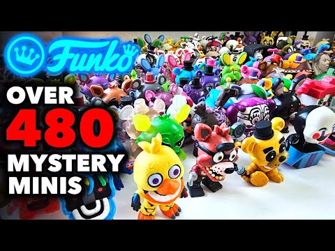 480+ FIVE NIGHTS AT FREDDYS MYSTERY MINI COLLECTION! - 2024 Complete FNaf Collection