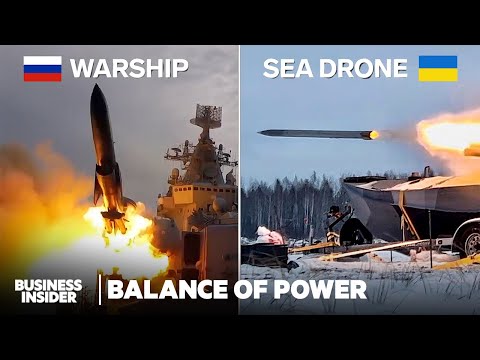 Russia's Black Sea Fleet vs. Ukraine's Sea Drones | Balance Of Power | Insider