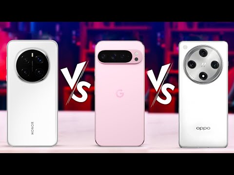 Honor Magic 7 Pro vs Google Pixel 9 Pro vs Oppo Find X8 Pro