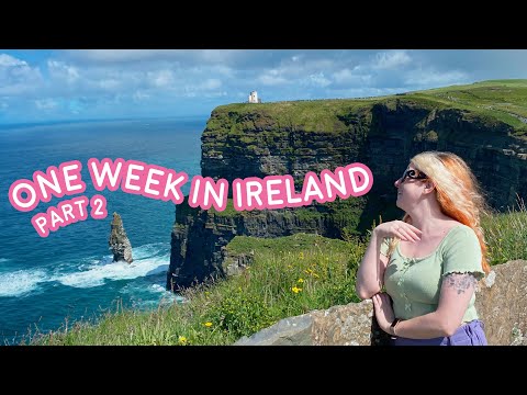 ☆ One Week in Ireland Pt 2: Visiting The Cliffs of Moher, Galway, Thrift shopping in Dublin & More!