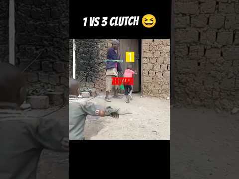 1 V's 3 clutch 🤣#freefirefunny #ffmax #funny #sorts #viralshort